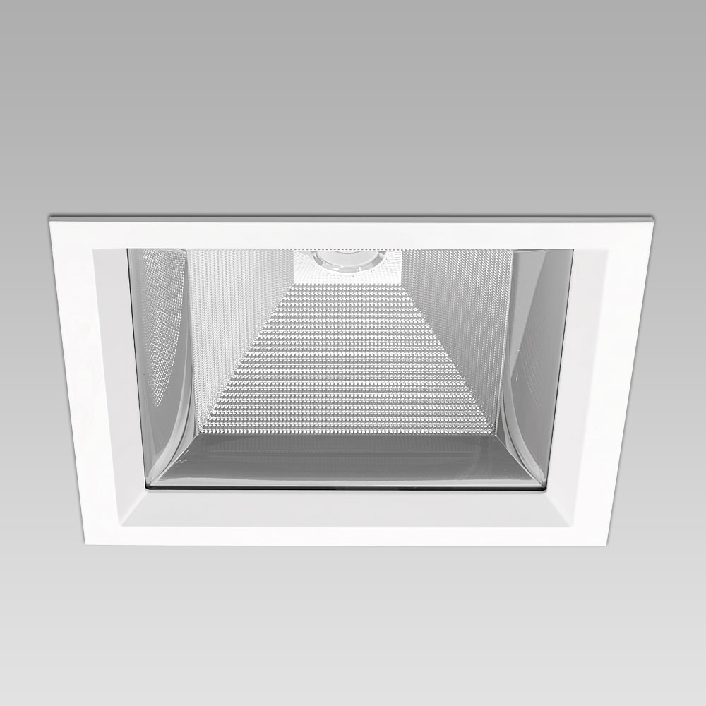 LUMI-Q3, squared recessed spotlight