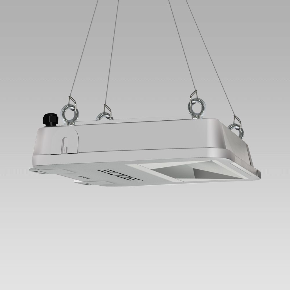 Industrial High-Bay LED Light  EQOS1 Scheinwerfer für hohe Hallenbereiche