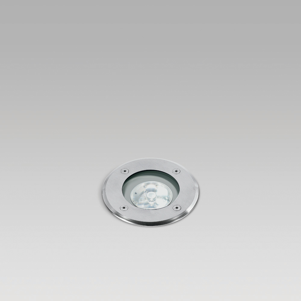 Incassi soffitto / parete / terra (alta protezione)  INGROUND110, l'incasso a pavimento Arcluce per illuminazione esterna